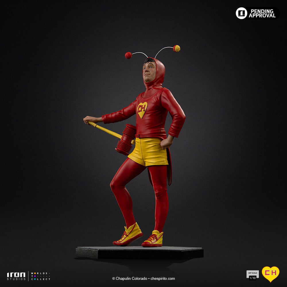 Estátua Chapolin Colorado (Polegar Vermelho ver.) - Chapolin - Art Scale 1/10 - Iron Studios
