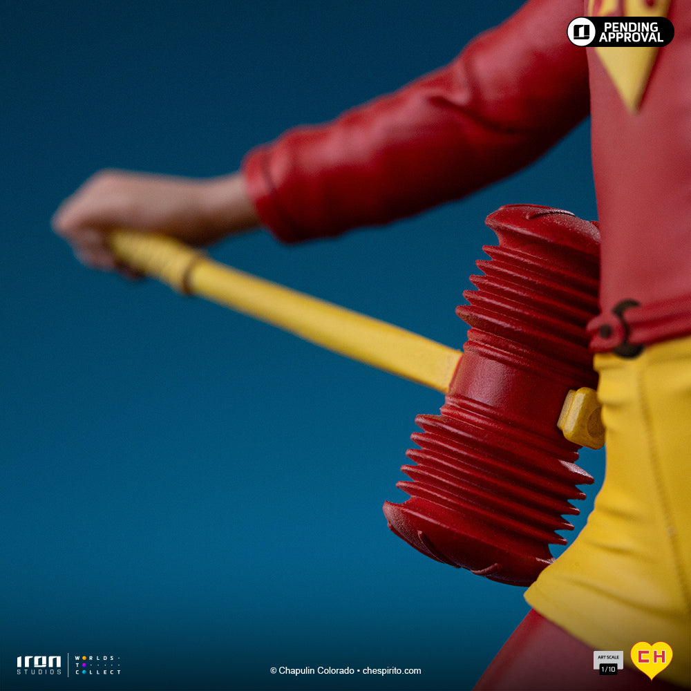 Estátua Chapolin Colorado (Polegar Vermelho ver.) - Chapolin - Art Scale 1/10 - Iron Studios