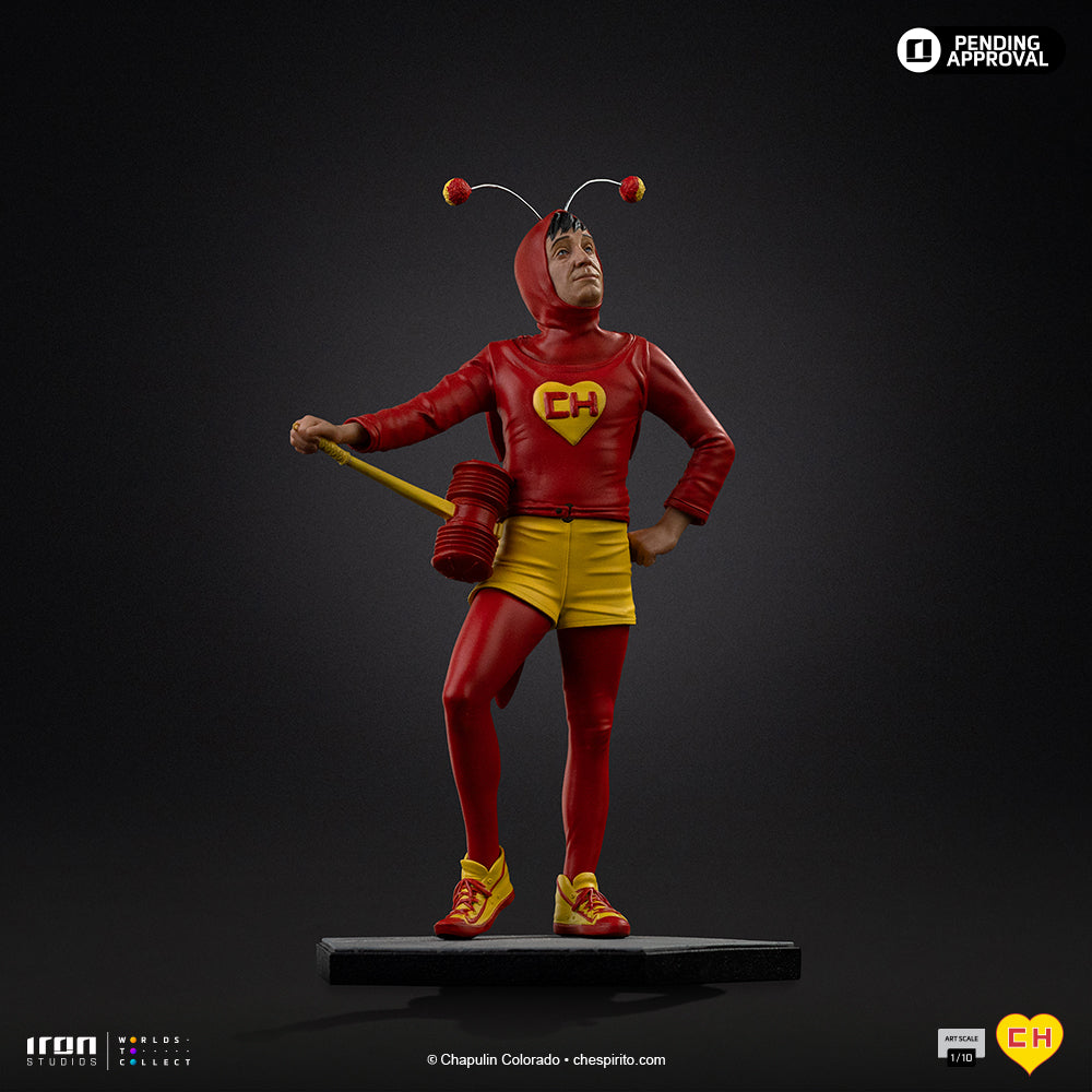 Estátua Chapolin Colorado (Polegar Vermelho ver.) - Chapolin - Art Scale 1/10 - Iron Studios