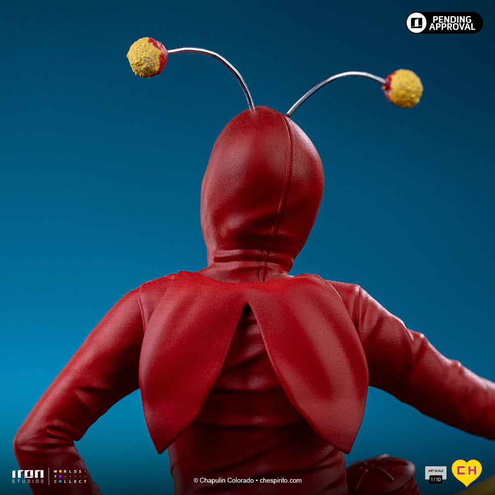 Estátua Chapolin Colorado (Polegar Vermelho ver.) - Chapolin - Art Scale 1/10 - Iron Studios