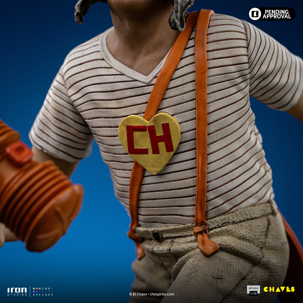 Estátua Chaves (Chapolin ver.) - Chaves - Art Scale 1/10 – Iron Studios