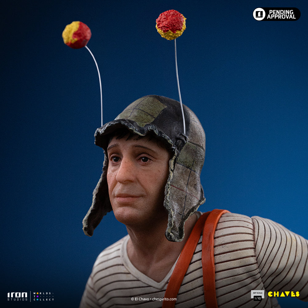 Estátua Chaves (Chapolin ver.) - Chaves - Art Scale 1/10 – Iron Studios