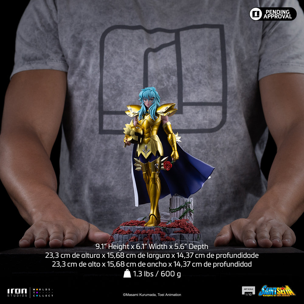 Estátua Afrodite de Peixes – Os Cavaleiros do Zodíaco – Art Scale 1/10 – Iron Studios