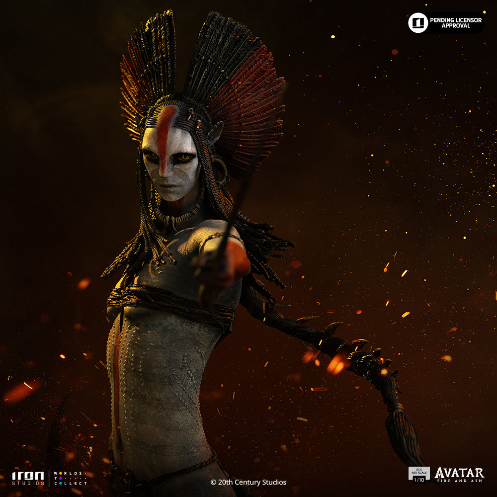 Estátua Varang - Avatar 3: Fire and Ash - Art Scale 1/10 - Iron Studios