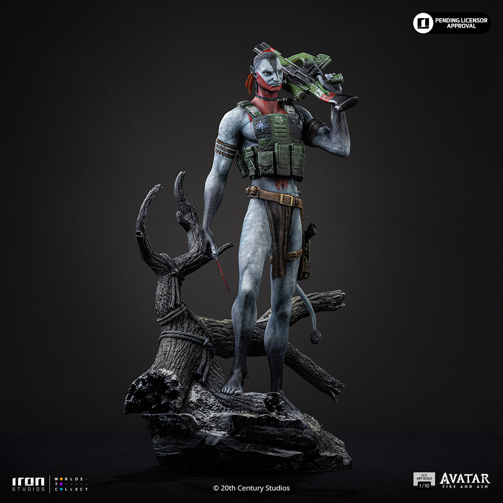 Estátua Miles Quaritch - Avatar 3: Fire and Ash - Art Scale 1/10 - Iron Studios