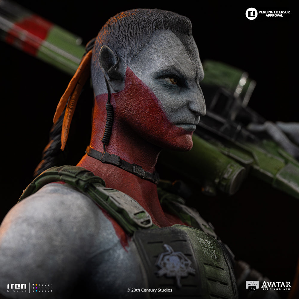 Estátua Miles Quaritch - Avatar 3: Fire and Ash - Art Scale 1/10 - Iron Studios