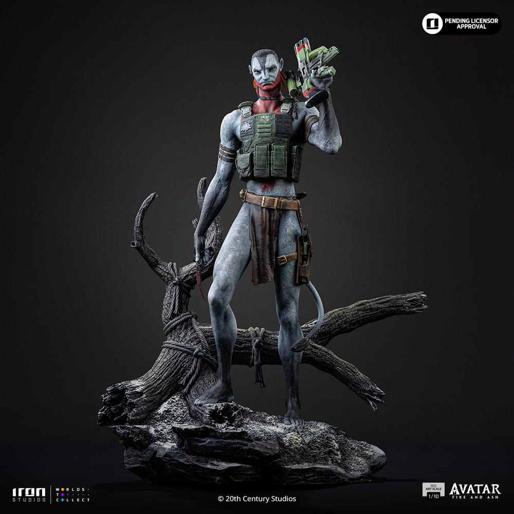 Estátua Miles Quaritch - Avatar 3: Fire and Ash - Art Scale 1/10 - Iron Studios
