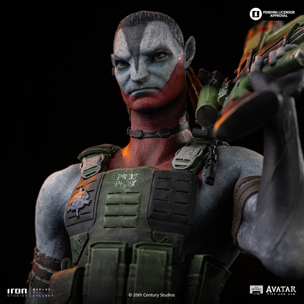 Estátua Miles Quaritch - Avatar 3: Fire and Ash - Art Scale 1/10 - Iron Studios