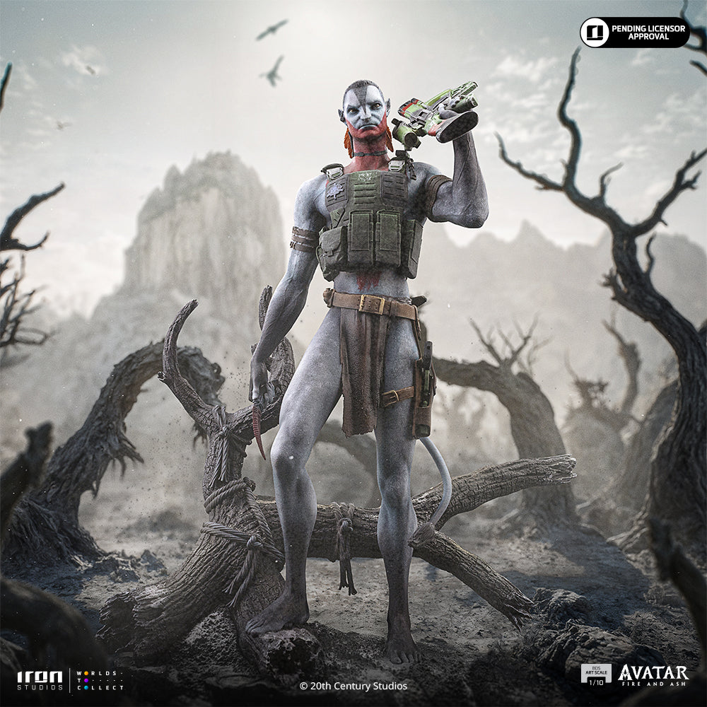 Estátua Miles Quaritch - Avatar 3: Fire and Ash - Art Scale 1/10 - Iron Studios