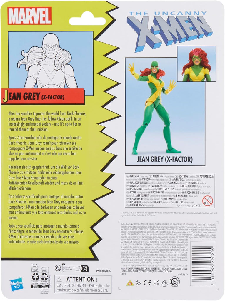 Figura Jean Grey X-Factor - Marvel Legends Series - Hasbro
