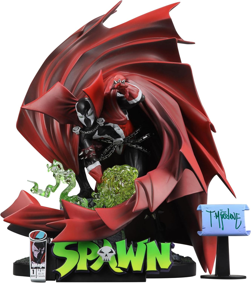 Estátua Spawn Black White and Red All Over - Spawn - 1/10 Scale - McFarlane