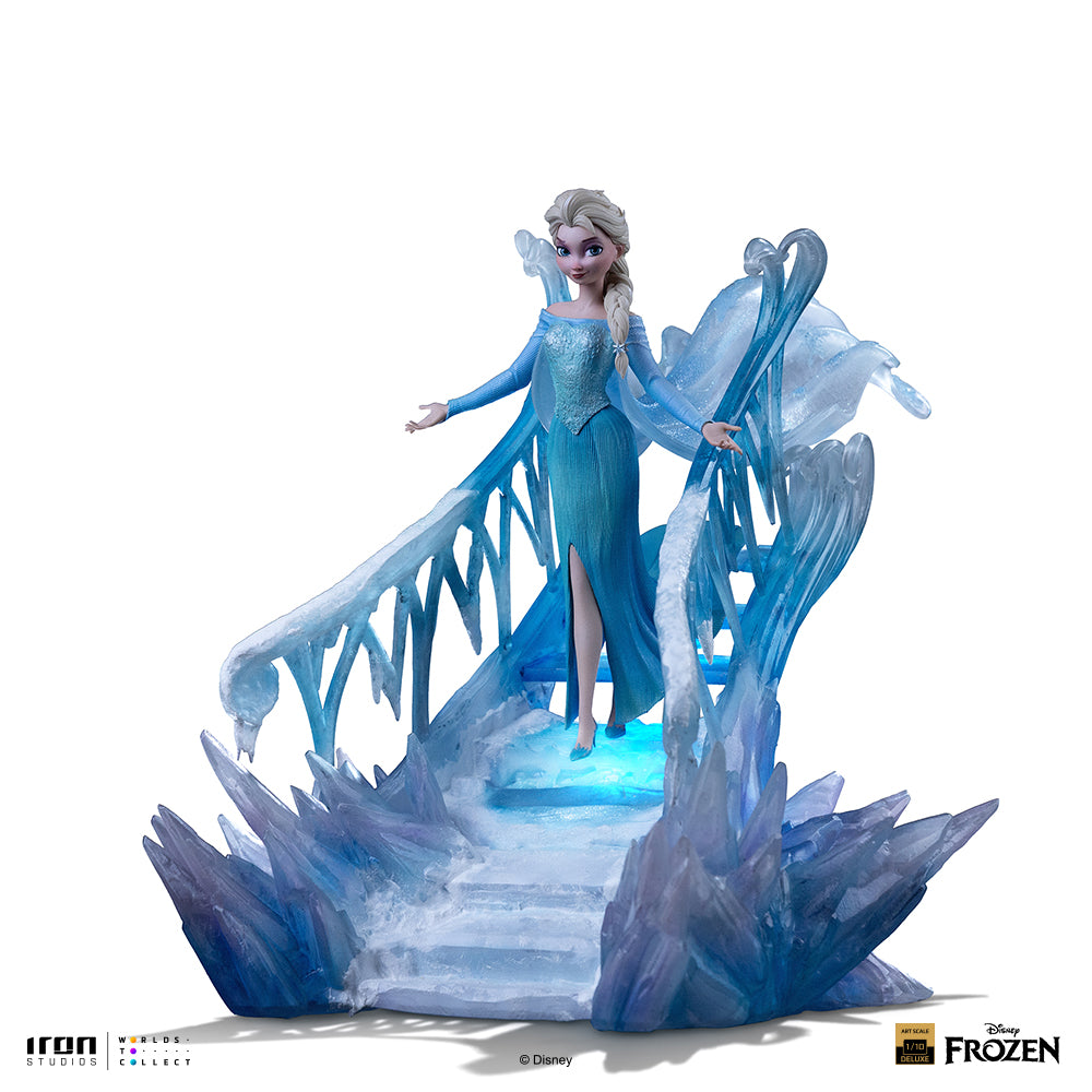 Estátua Elsa Deluxe - Frozen - Deluxe Art Scale 1/10 - Iron Studios