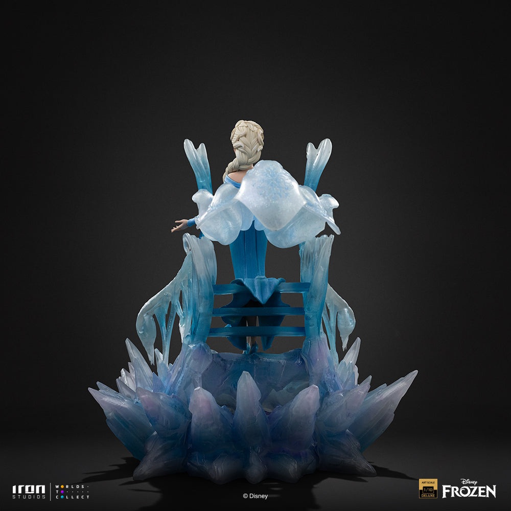 Estátua Elsa Deluxe - Frozen - Deluxe Art Scale 1/10 - Iron Studios