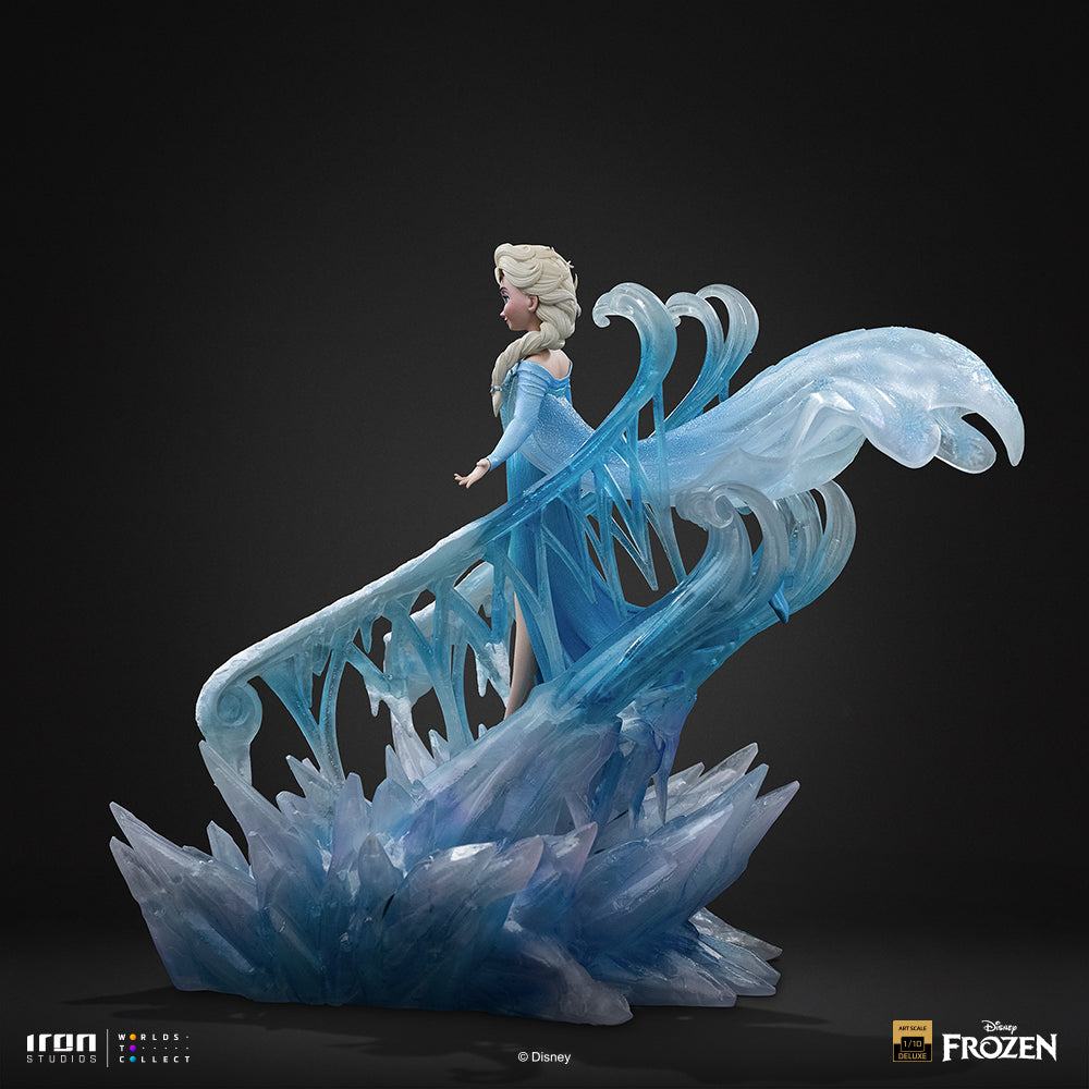 Estátua Elsa Deluxe - Frozen - Deluxe Art Scale 1/10 - Iron Studios