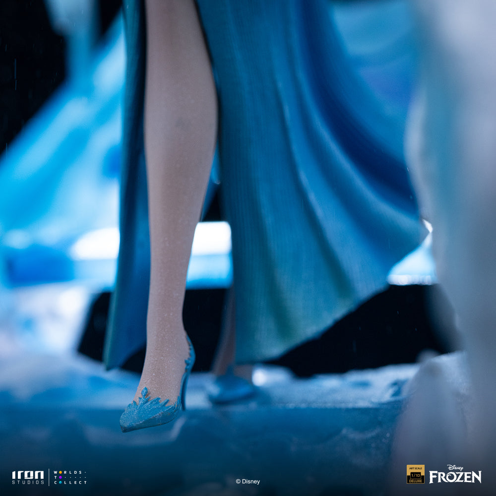 Estátua Elsa Deluxe - Frozen - Deluxe Art Scale 1/10 - Iron Studios