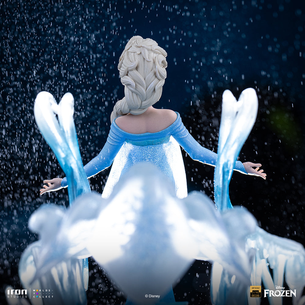 Estátua Elsa Deluxe - Frozen - Deluxe Art Scale 1/10 - Iron Studios