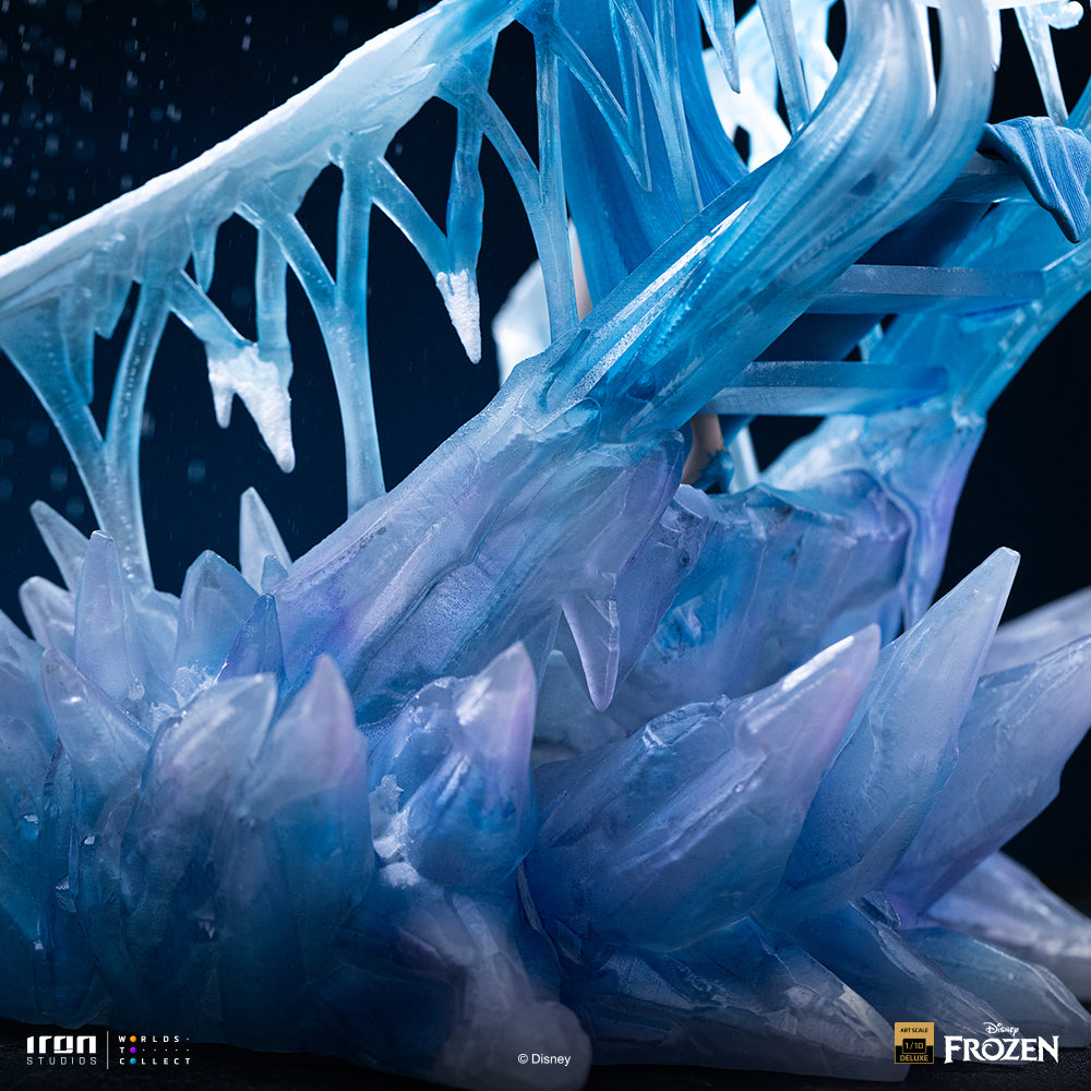 Estátua Elsa Deluxe - Frozen - Deluxe Art Scale 1/10 - Iron Studios
