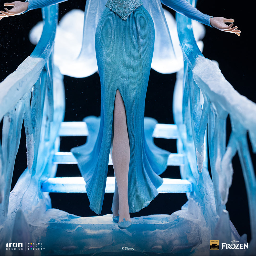Estátua Elsa Deluxe - Frozen - Deluxe Art Scale 1/10 - Iron Studios