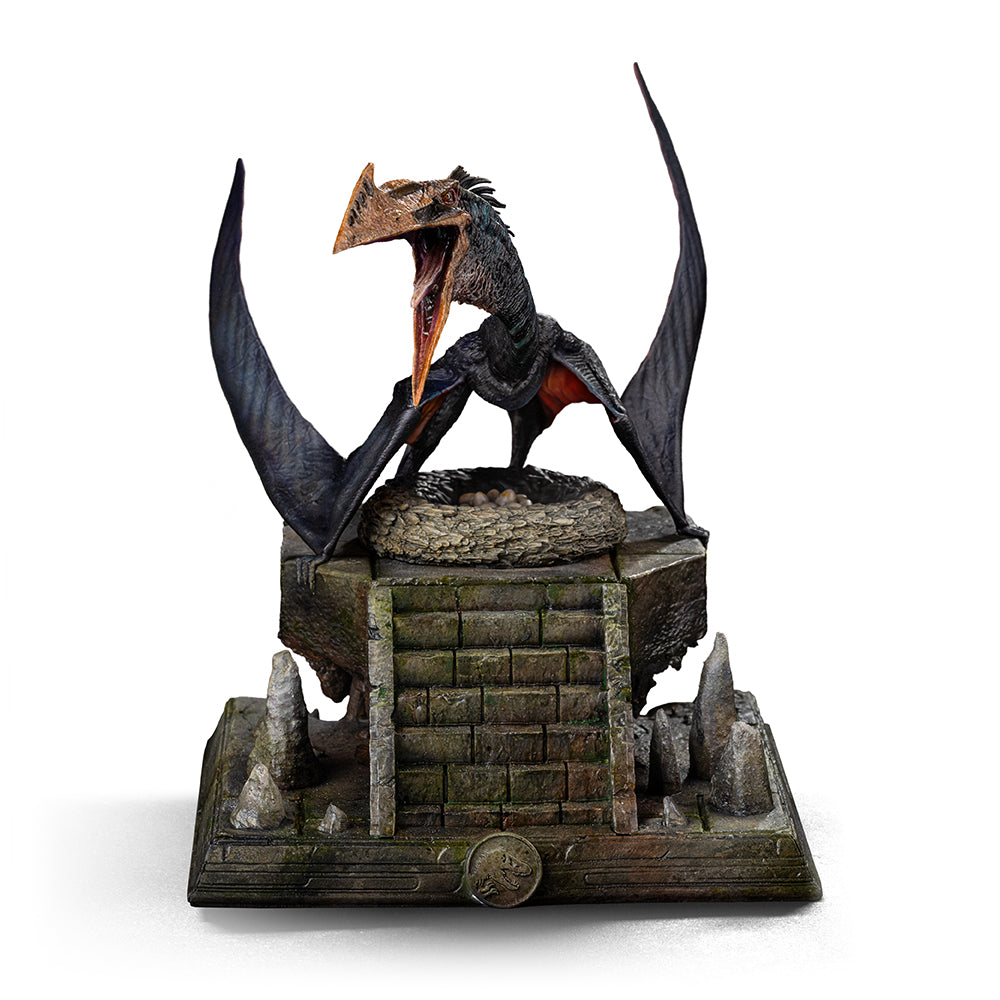 Estátua  Quetzalcoatlus - Jurassic World: Rebirth - Icons - Iron Studios
