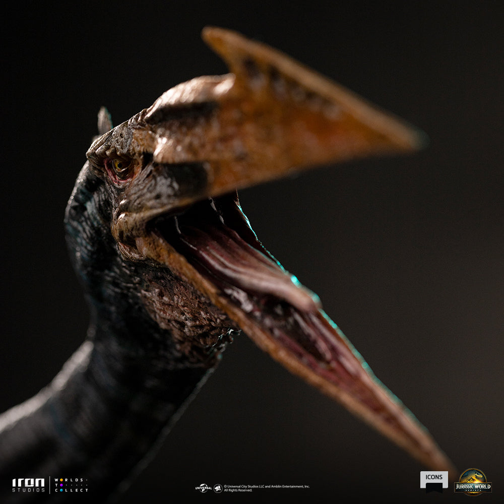 Estátua  Quetzalcoatlus - Jurassic World: Rebirth - Icons - Iron Studios