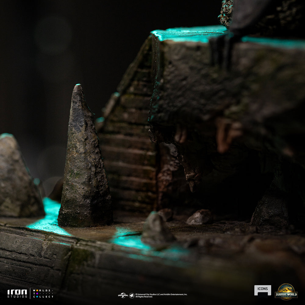 Estátua  Quetzalcoatlus - Jurassic World: Rebirth - Icons - Iron Studios