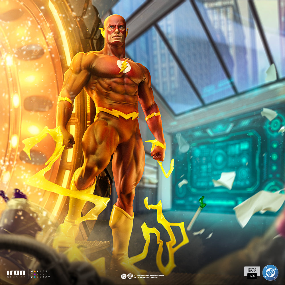 Estátua The Flash - DC Comics Series #9 - Legacy Replica 1/4 - Iron Studios