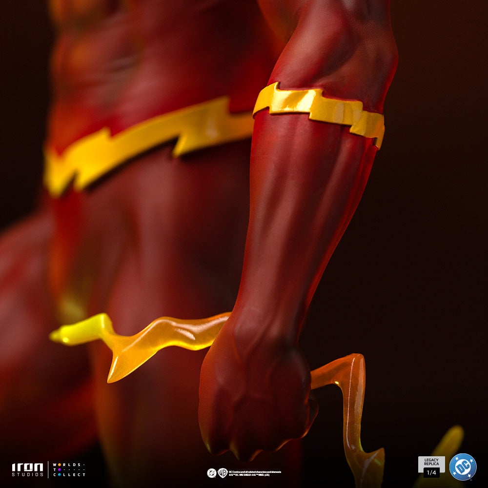 Estátua  The Flash - DC Comics Series 9 - Legacy Replica 1/4 - Iron Studios
