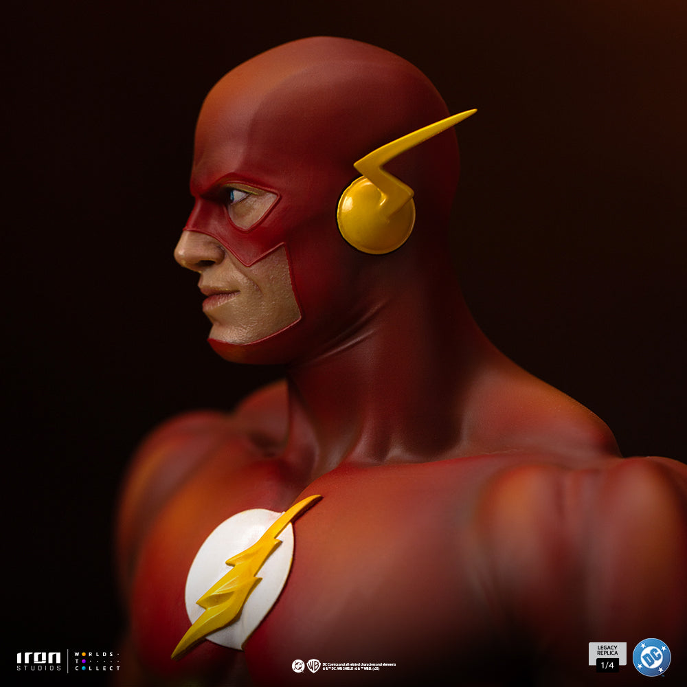 Estátua  The Flash - DC Comics Series 9 - Legacy Replica 1/4 - Iron Studios
