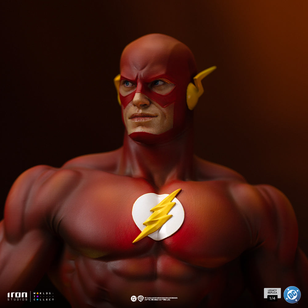 Estátua  The Flash - DC Comics Series 9 - Legacy Replica 1/4 - Iron Studios