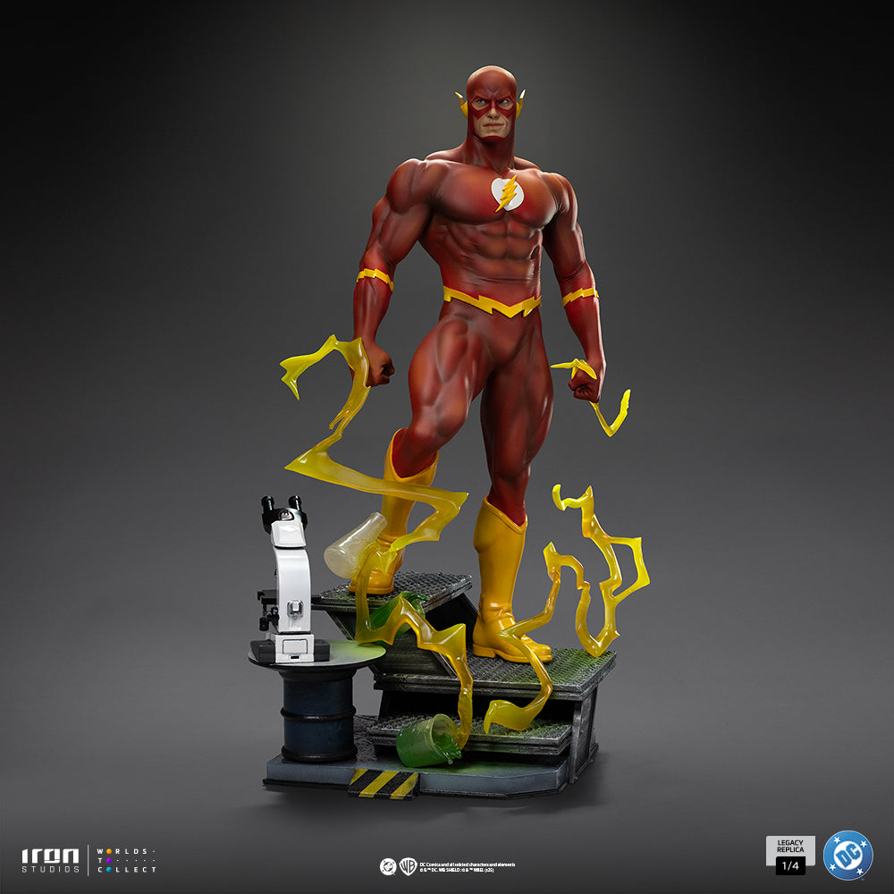 Estátua  The Flash - DC Comics Series 9 - Legacy Replica 1/4 - Iron Studios