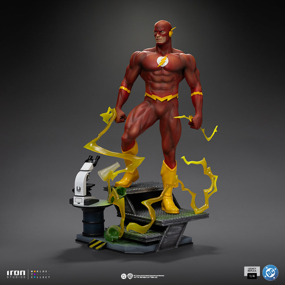Estátua The Flash - DC Comics Series #9 - Legacy Replica 1/4 - Iron Studios