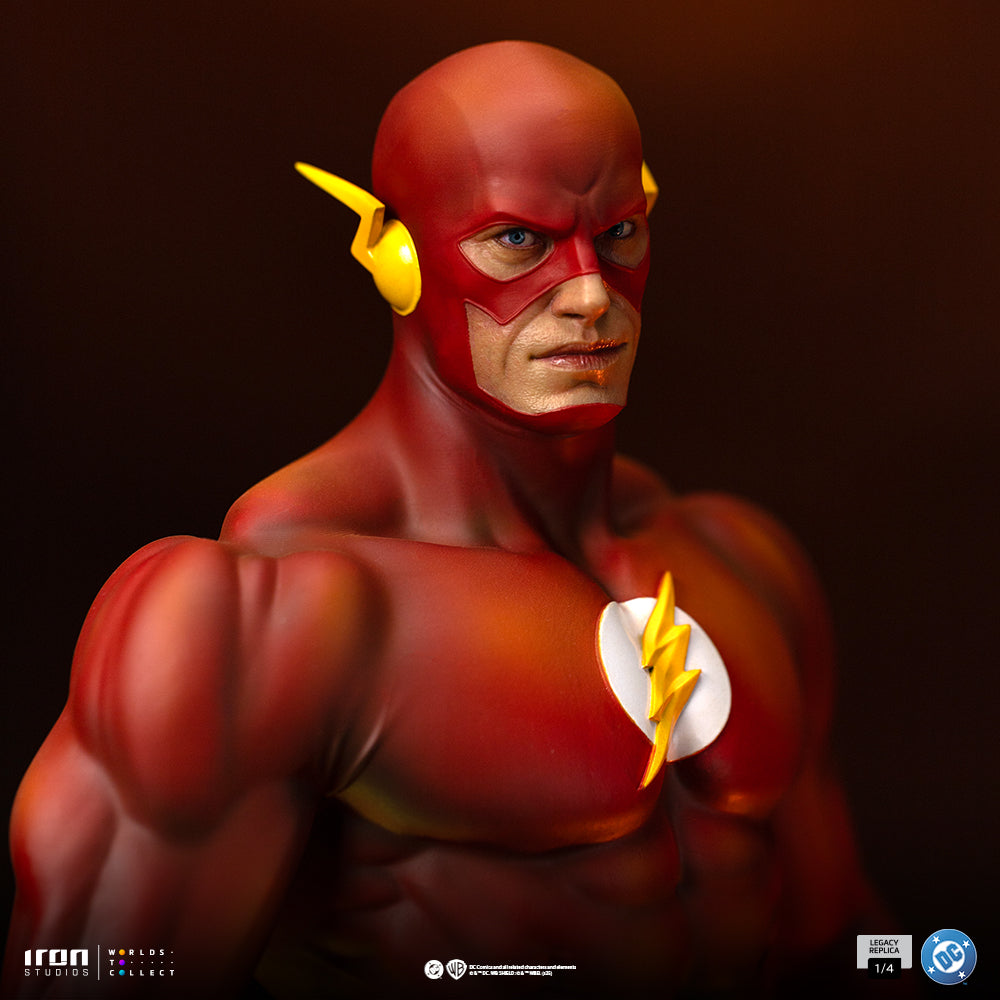 Estátua  The Flash - DC Comics Series 9 - Legacy Replica 1/4 - Iron Studios