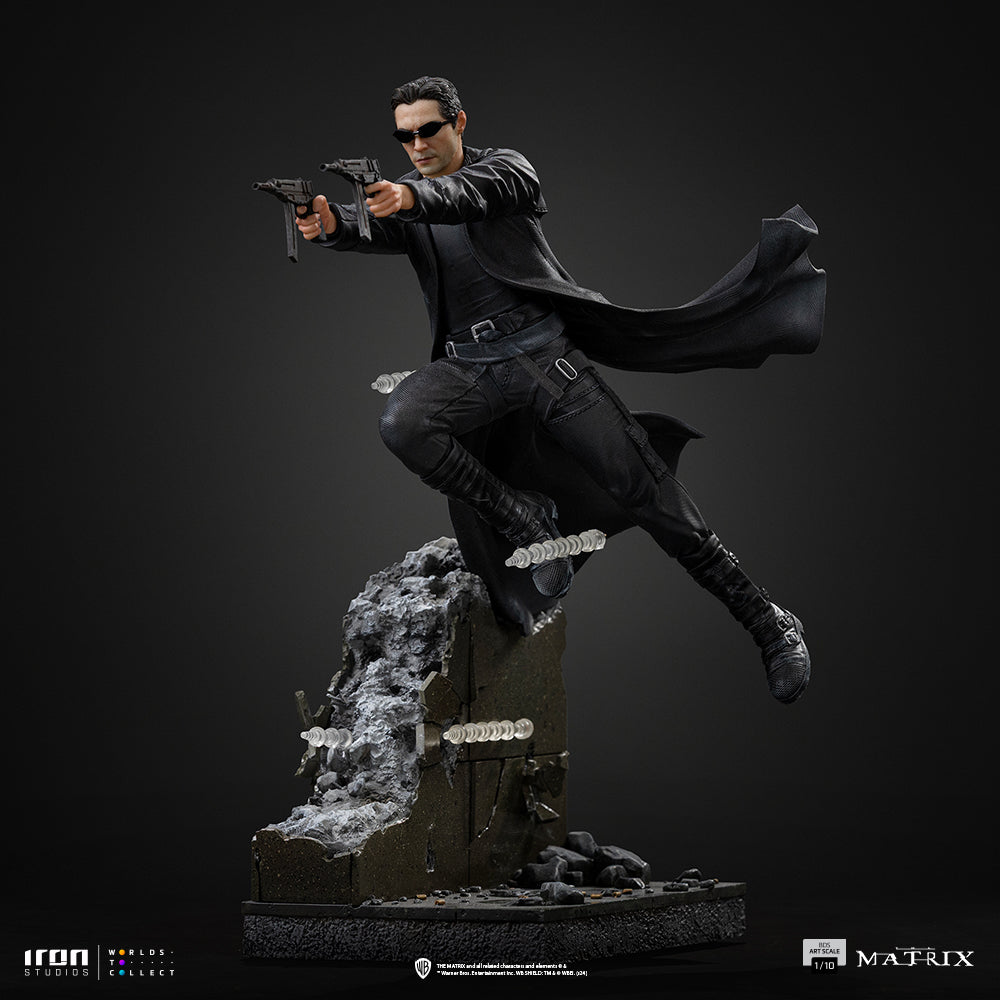 Estátua  Neo - Matrix - BDS Art Scale 1/10 - Iron Studios