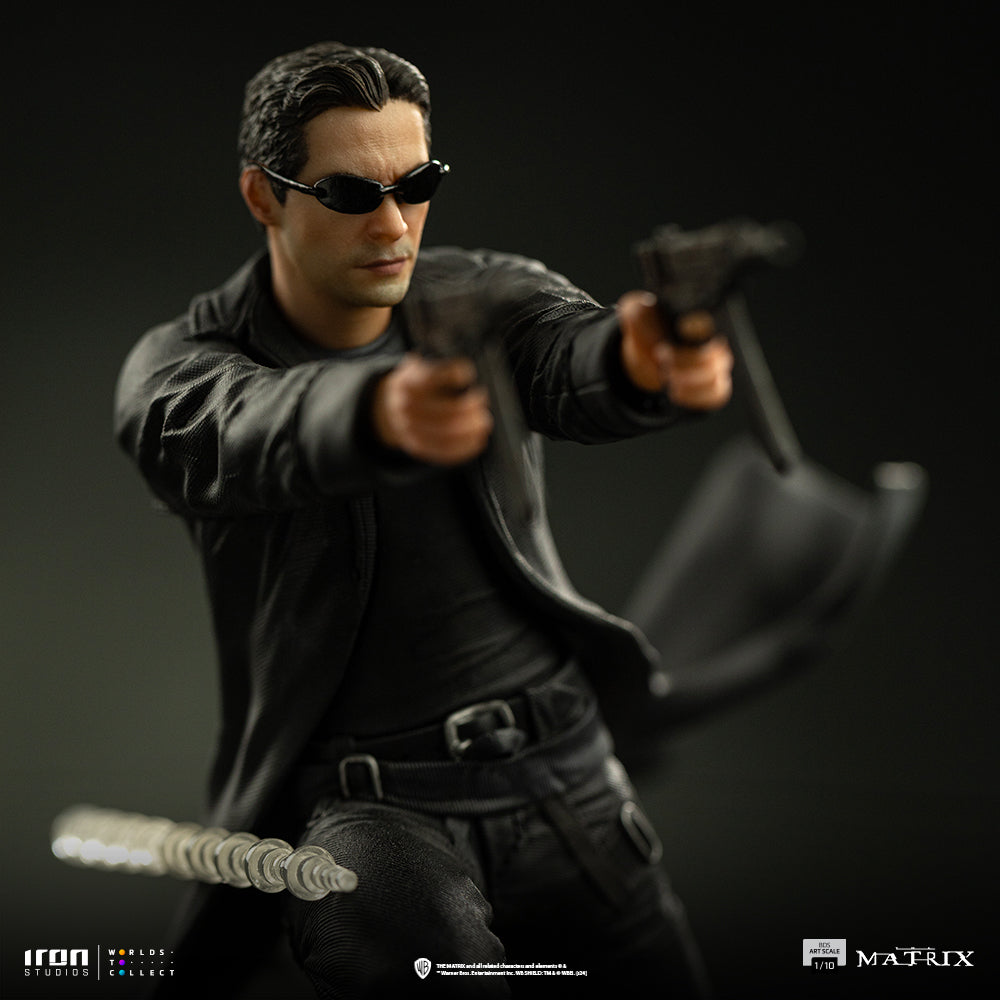 Estátua Neo - Matrix - BDS Art Scale 1/10 - Iron Studios – Iron