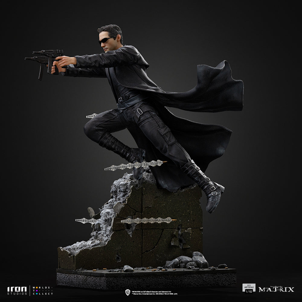 Estátua  Neo - Matrix - BDS Art Scale 1/10 - Iron Studios
