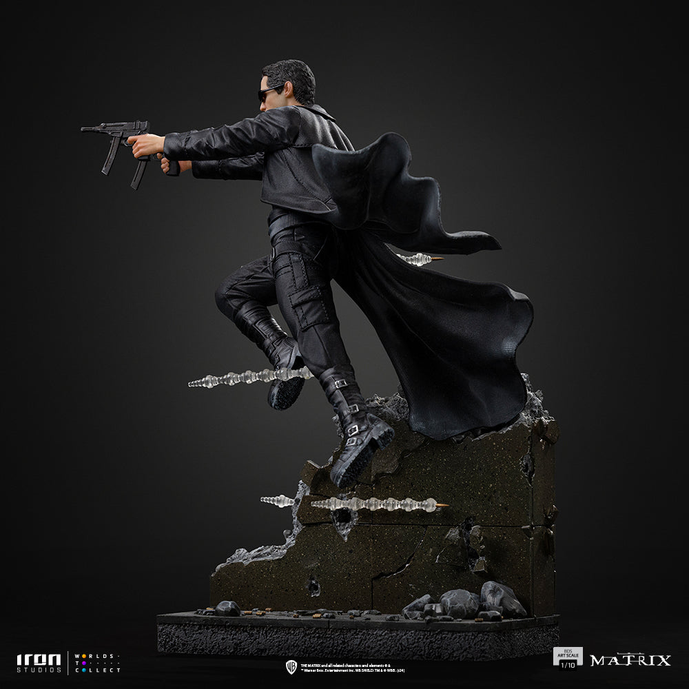 Estátua  Neo - Matrix - BDS Art Scale 1/10 - Iron Studios