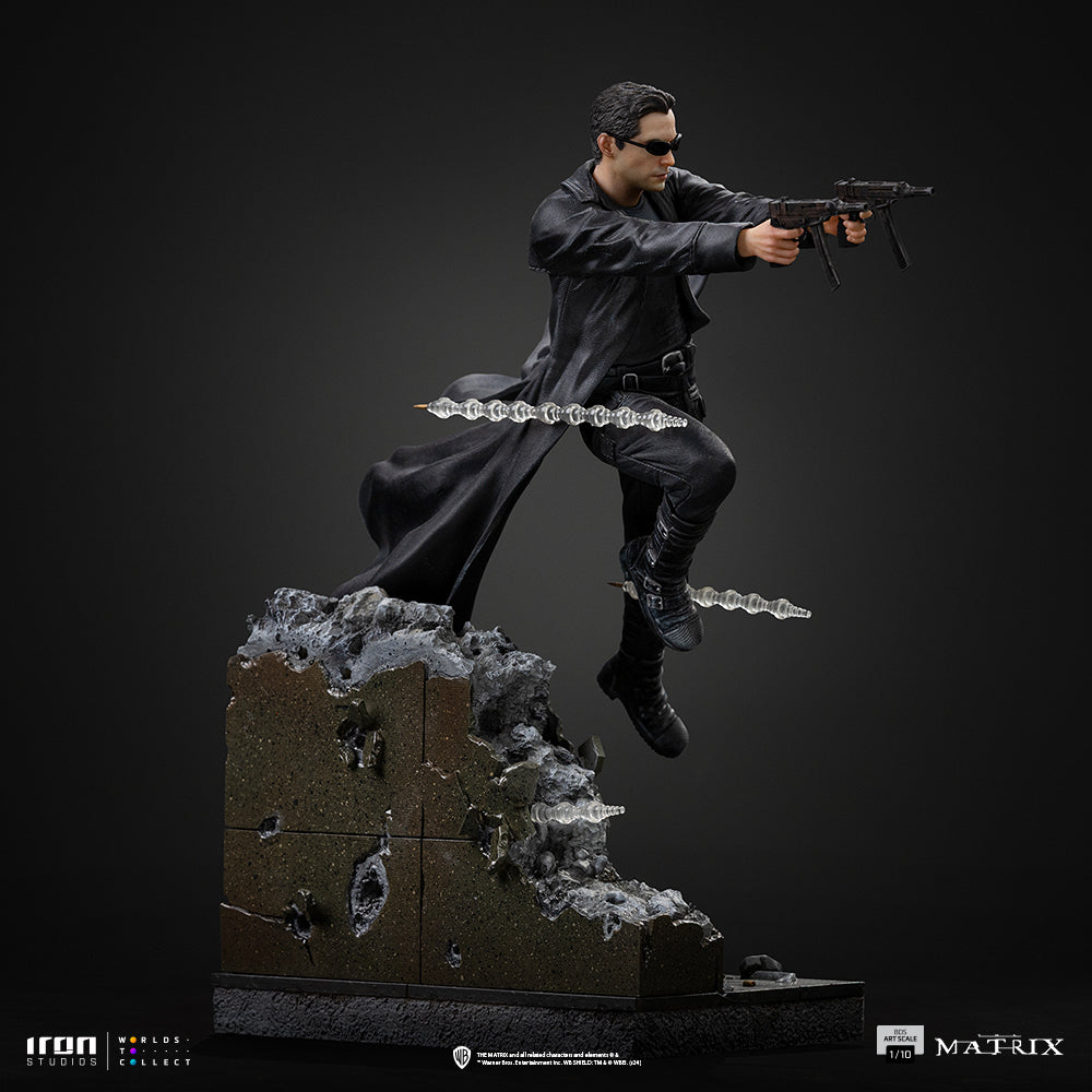 Estátua  Neo - Matrix - BDS Art Scale 1/10 - Iron Studios