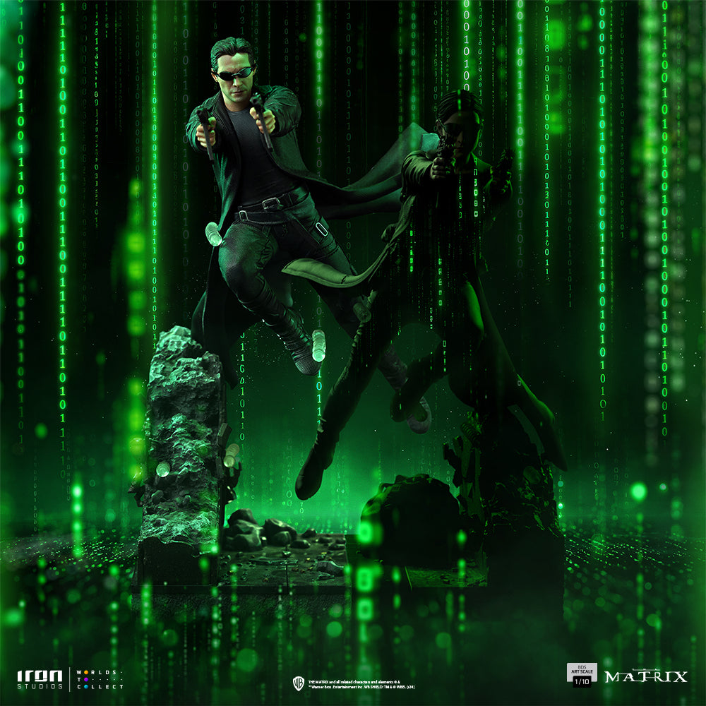 Estátua  Neo - Matrix - BDS Art Scale 1/10 - Iron Studios