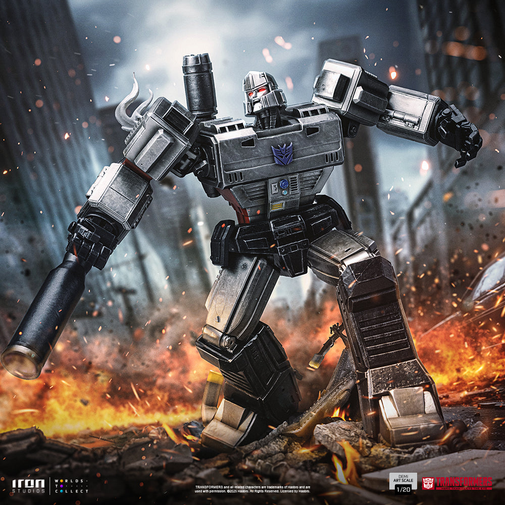 Estátua  Megatron - Transformers - Demi Art Scale 1/20 - Iron Studios