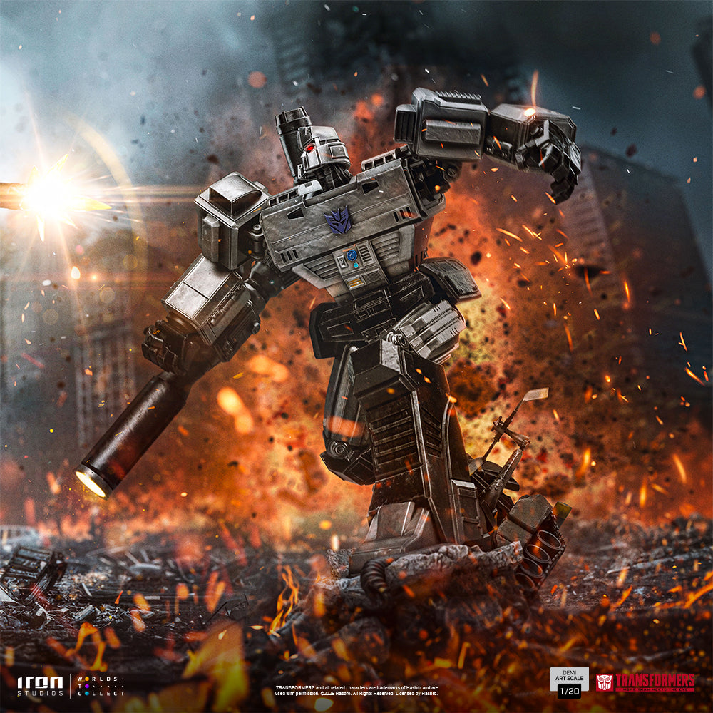 Estátua  Megatron - Transformers - Demi Art Scale 1/20 - Iron Studios