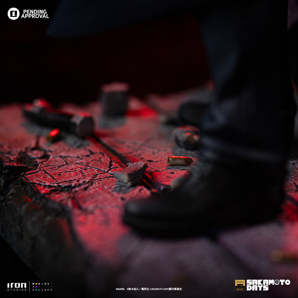 Estátua Taro Sakamoto Deluxe - Sakamoto Days - Art Scale 1/10 - Iron Studios