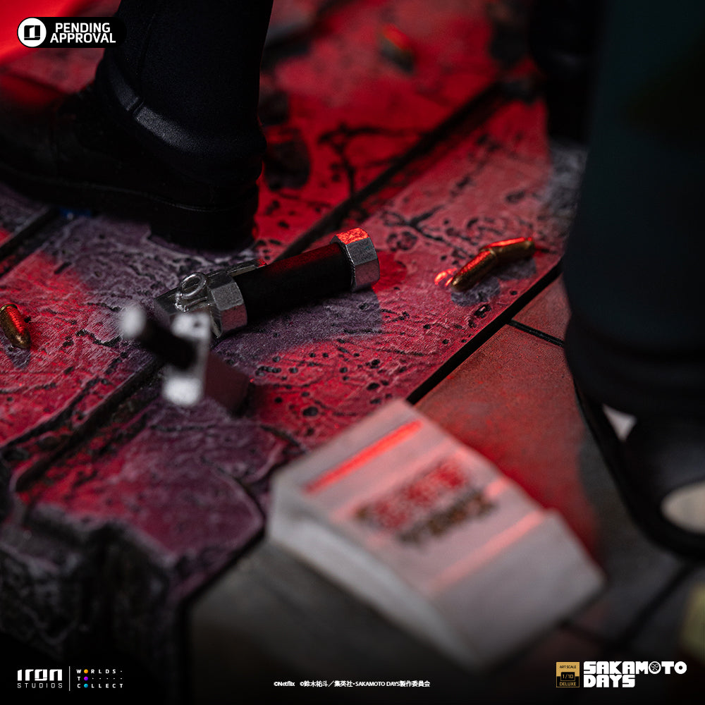 Estátua Taro Sakamoto Deluxe - Sakamoto Days - Art Scale 1/10 - Iron Studios