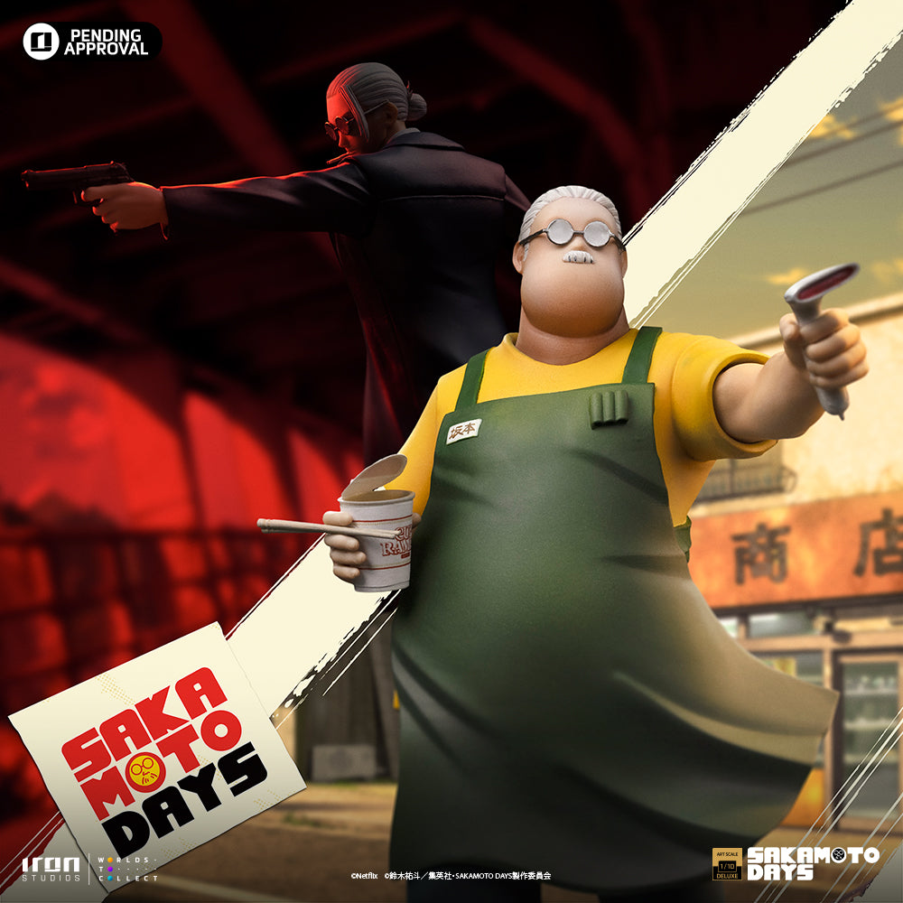 Estátua Taro Sakamoto Deluxe - Sakamoto Days - Art Scale 1/10 - Iron Studios