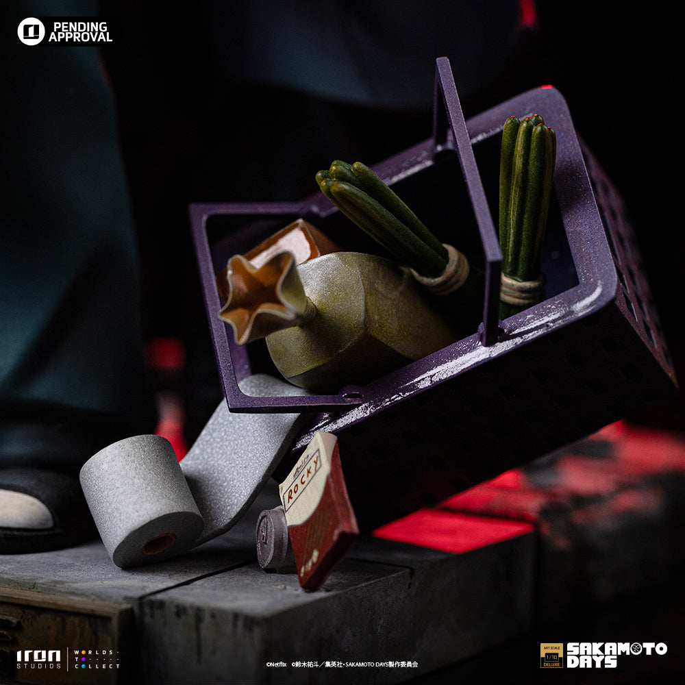 Estátua Taro Sakamoto Deluxe - Sakamoto Days - Art Scale 1/10 - Iron Studios