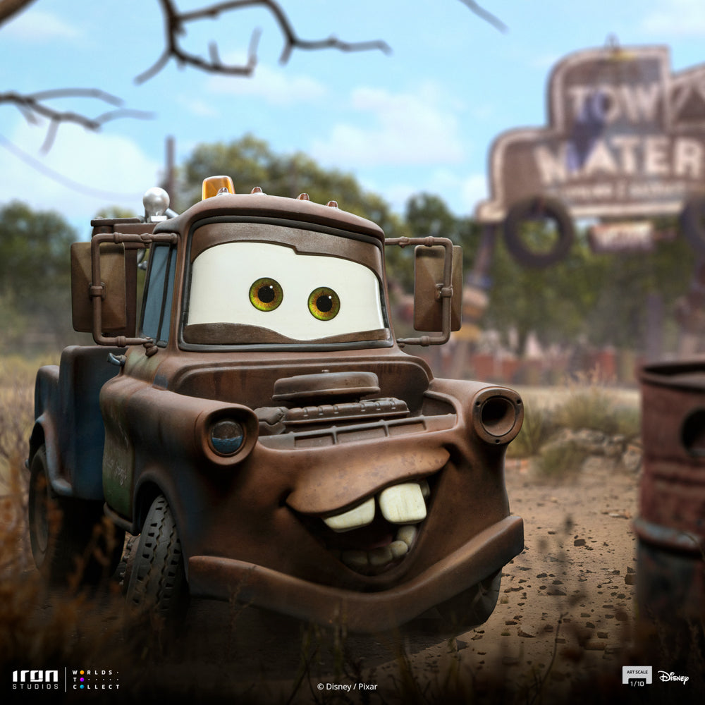 Estátua Mate - Carros - Art Scale 1/10 - Iron Studios