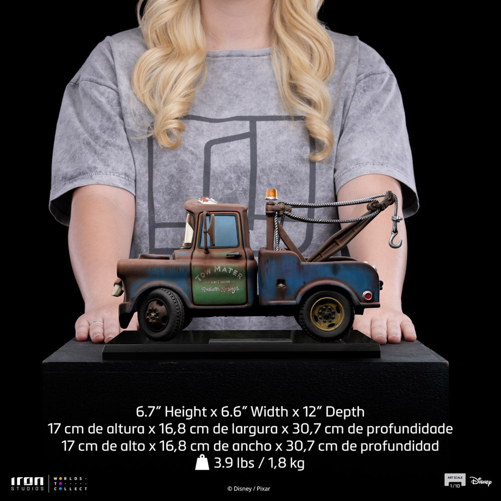 Estátua Mate - Carros - Art Scale 1/10 - Iron Studios