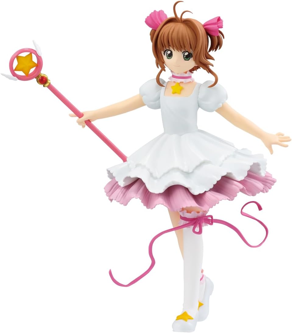 Estátua Sakura Kinomoto – Cardcaptor Sakura – Sakura Card Figure – Banpresto