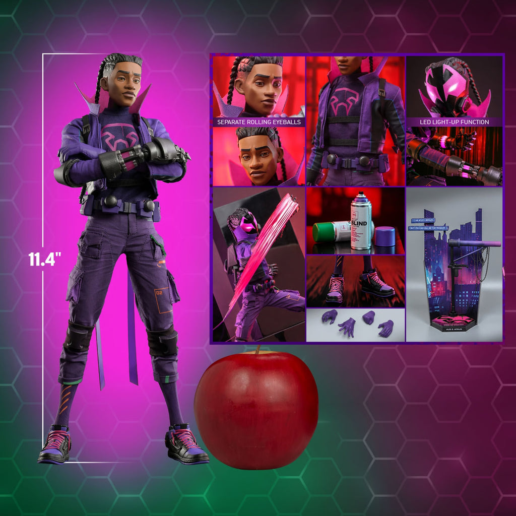 Figura Miles G. Morales – Spider-Man: Across the Spider-Verse – Sixth Scale – Hot Toys