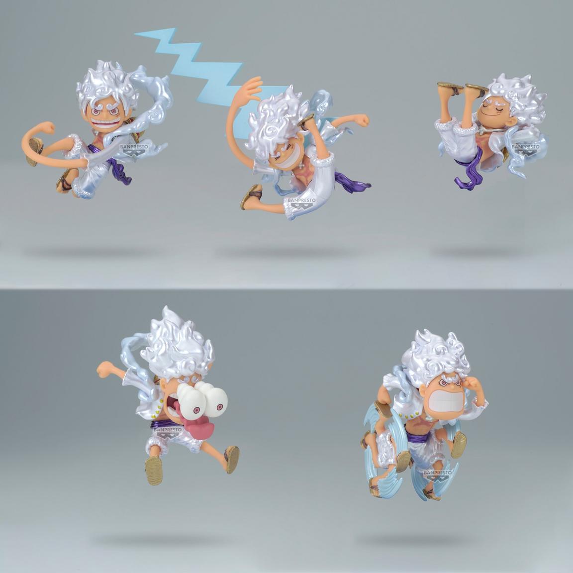 Estátua Monkey D. Luffy Gear 5 – One Piece – World Collectable