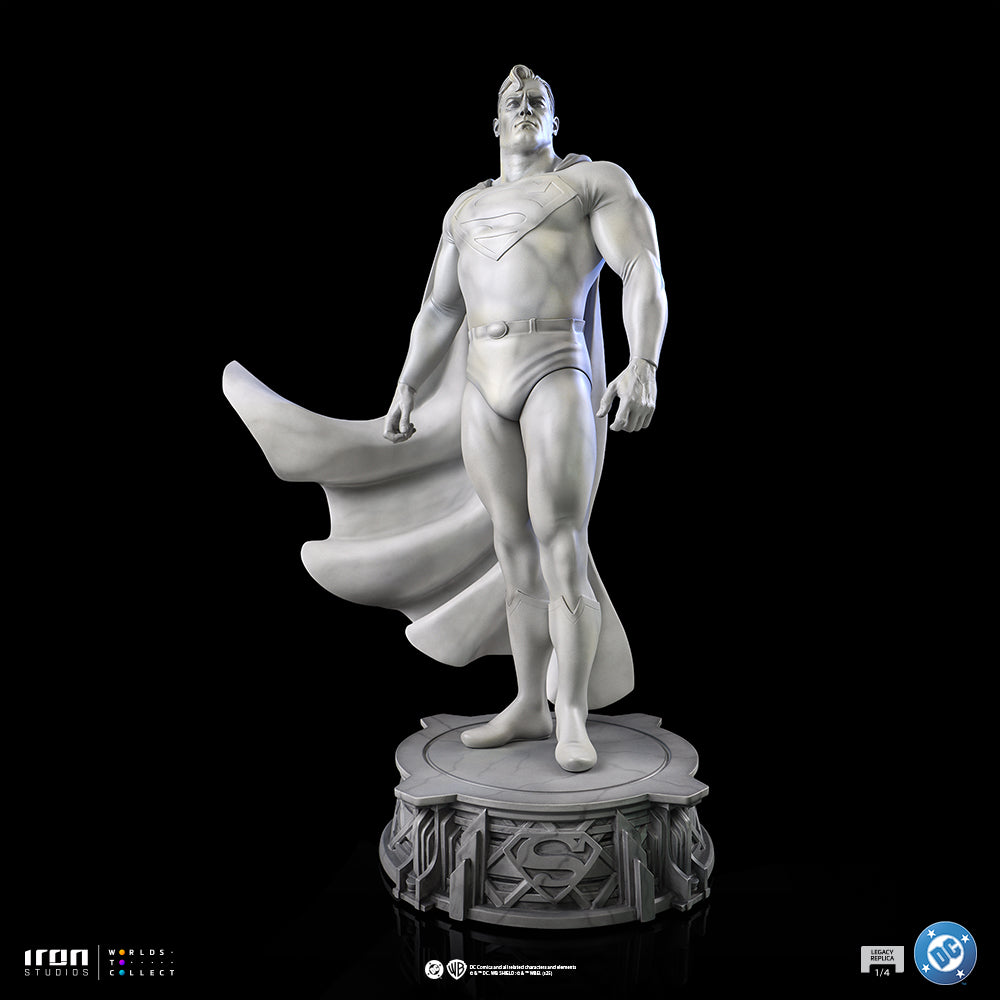 Estátua Superman (Marble Version) - DC Trinity - Legacy Replica 1/4 - Iron Studios